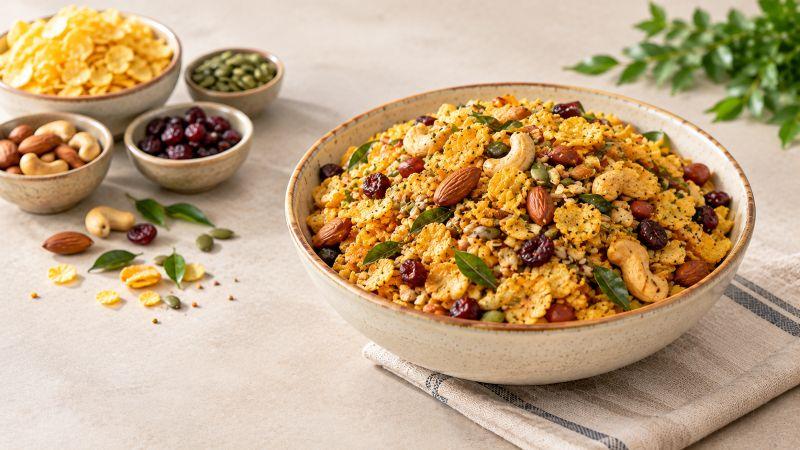 Makai Poha Trail Mix with nuts and dried fruit